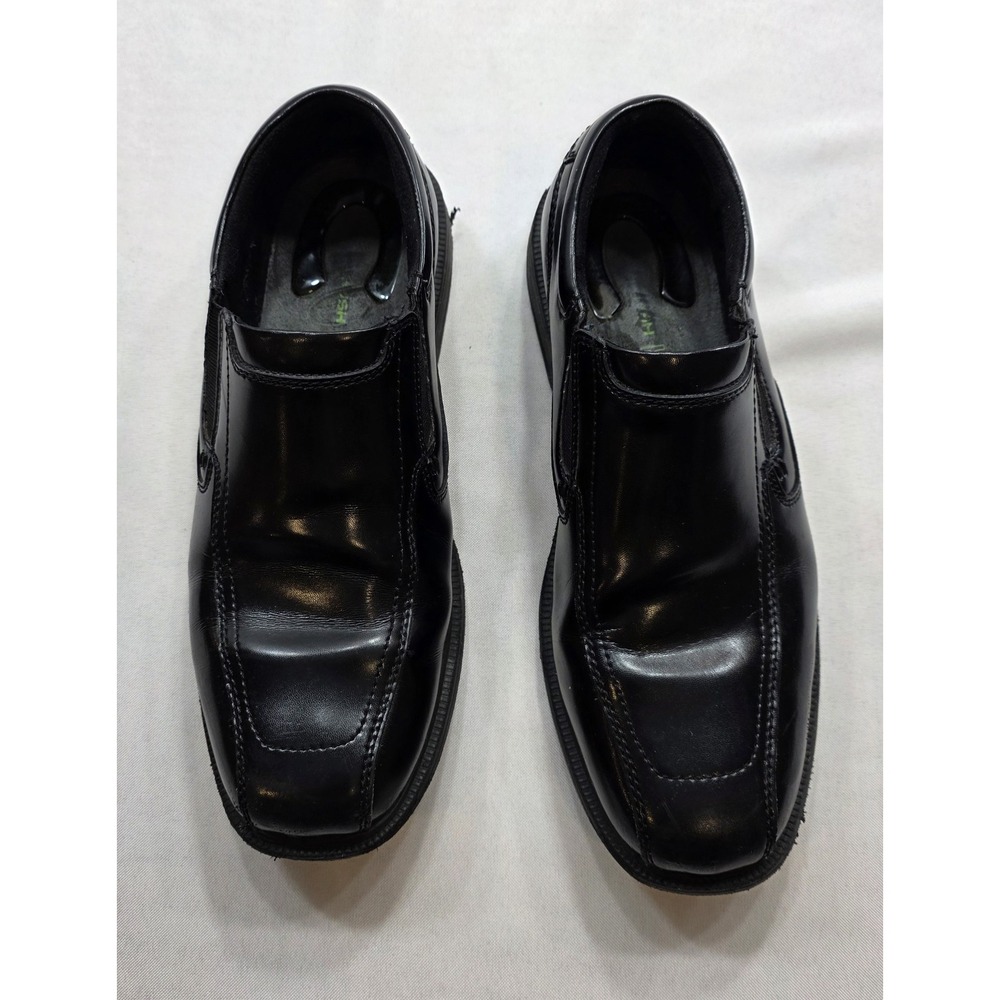 Nunn Bush 84357-001 Men's Black Leather Kore Slip Resistant‎ Shoes. Size 11M